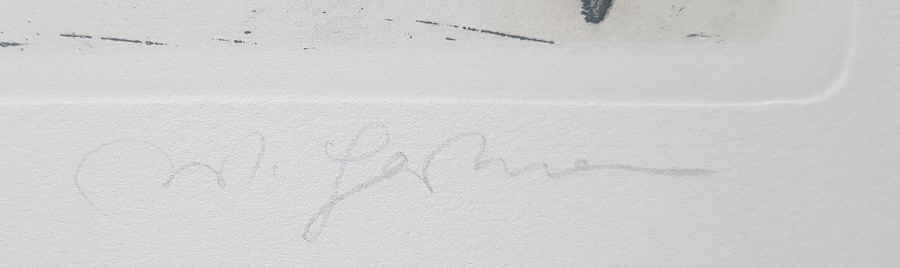 Hartmann Wolfgang Radierung Landschaft  06x