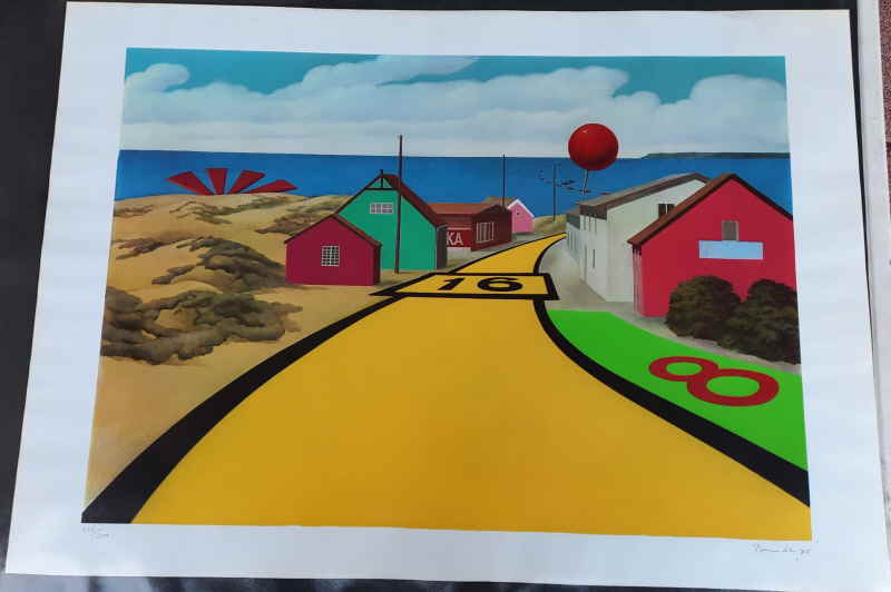 Berndt Peter Gelbe Strasse zum Meer  405x