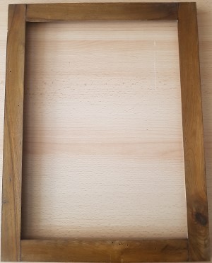 Rahmen Nussbaum massiv 49d Rahmen Nussbaum massiv 49d