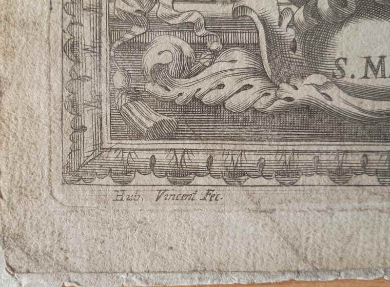 16 St Maria Lauretana Vincent Hubert Kupferstich 926727x