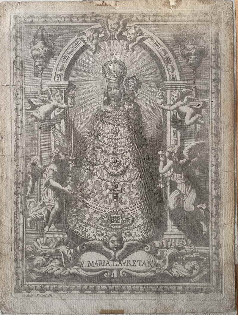 16 St Maria Lauretana Vincent Hubert Kupferstich 934204x