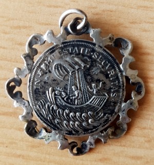 Anhänger Silber Münze 26d Anhänger Silber Münze 26d
