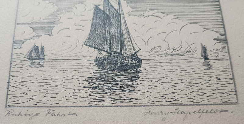 Stapelfeldt Henry Hamburg Federzeichnung 059561x