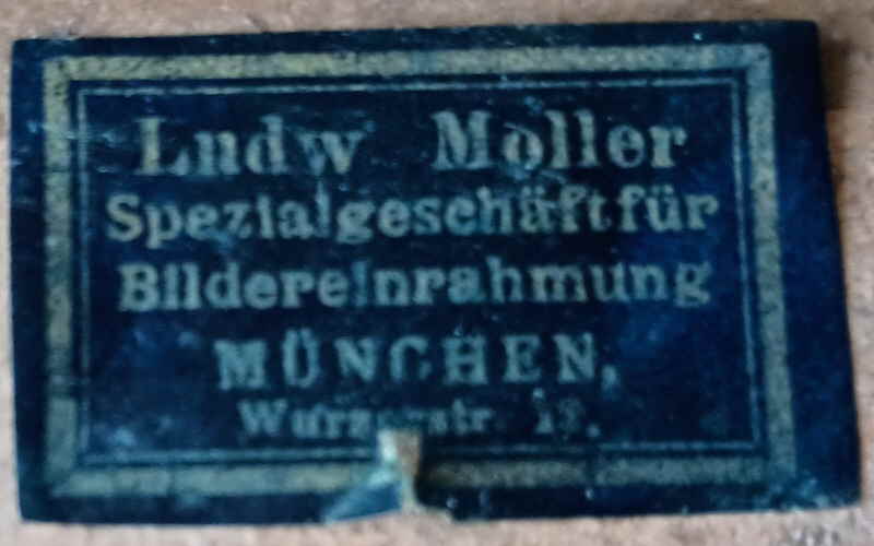 Prinzregent Luitpold Friedrich August von  Kaulbach Aquarelldruck 1911 6576x