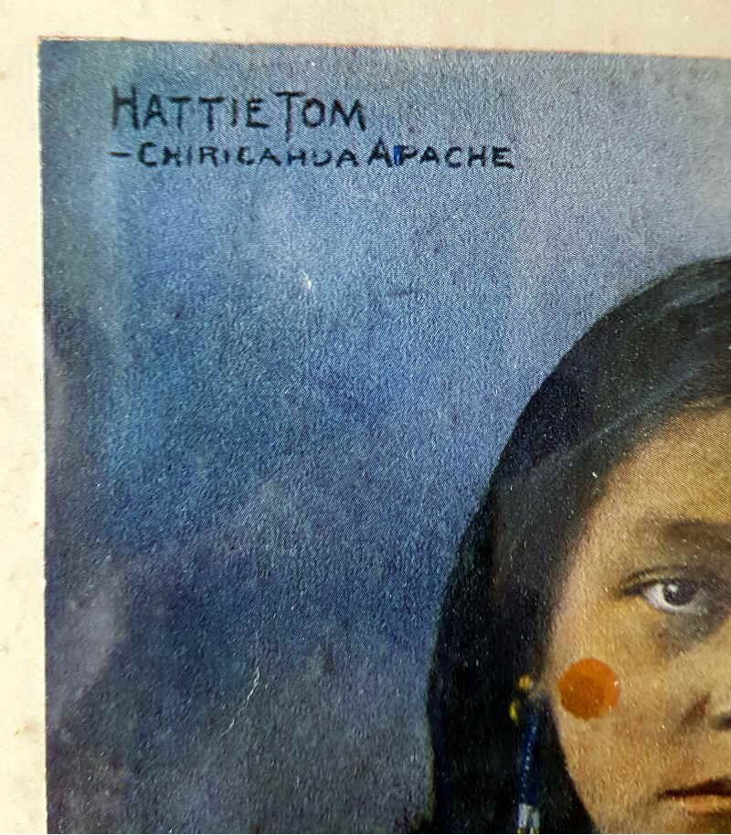 Rinehart Frank Albert Hattie Tom Chiricahua Apache 8x