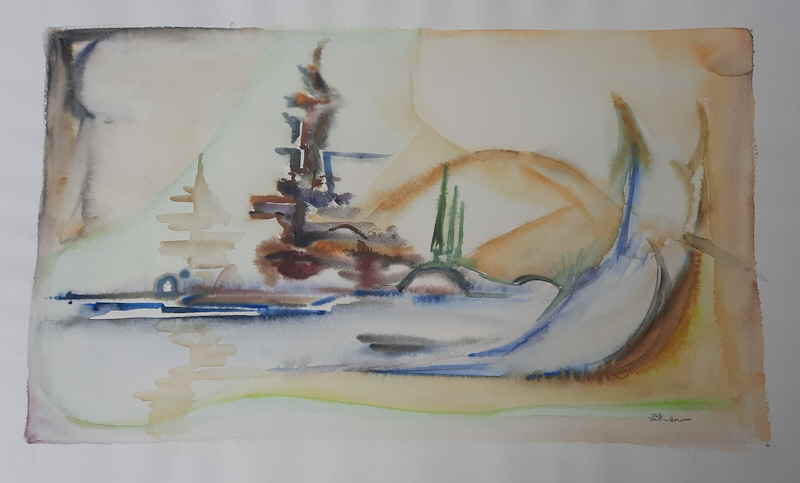 Rohrer Joachim Hchstdt Jo Ro Aquarell 103057x