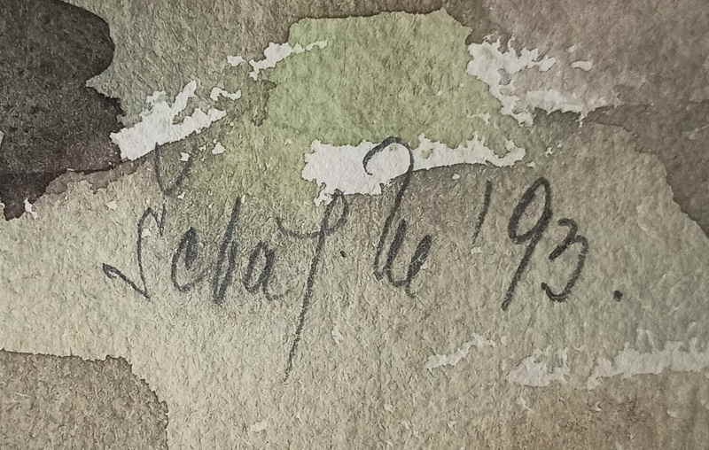 Marija Sebalj Aquarell Kroatien Slavonski Brod 625914x