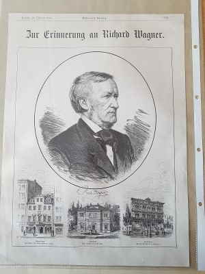 10 zur erinnerung an Richard wagner illustrierte Zeitung 31d