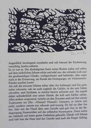 Teuber Gottfried Linolschnitt 252d