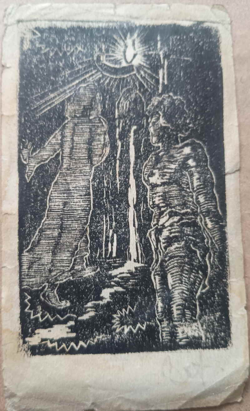 Holzschnitt unleserlich 853502x