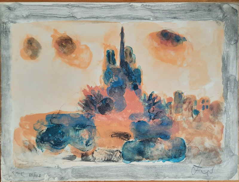 573 Russisch Litho nach Aquarell 23820x