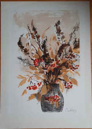 572 Russisch Blumenstilleben 23728d
