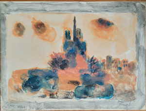 573 Russisch Litho nach Aquarell 23820d