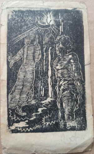 Holzschnitt unleserlich 853502d