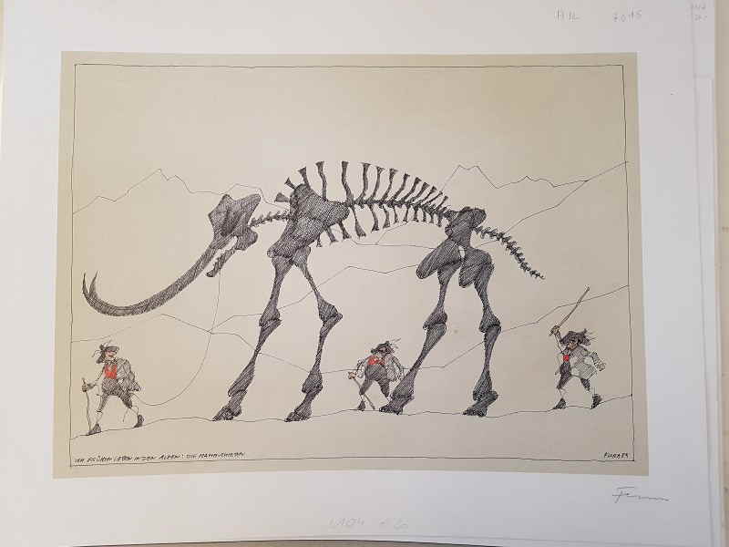 Flora Paul Litho 22x