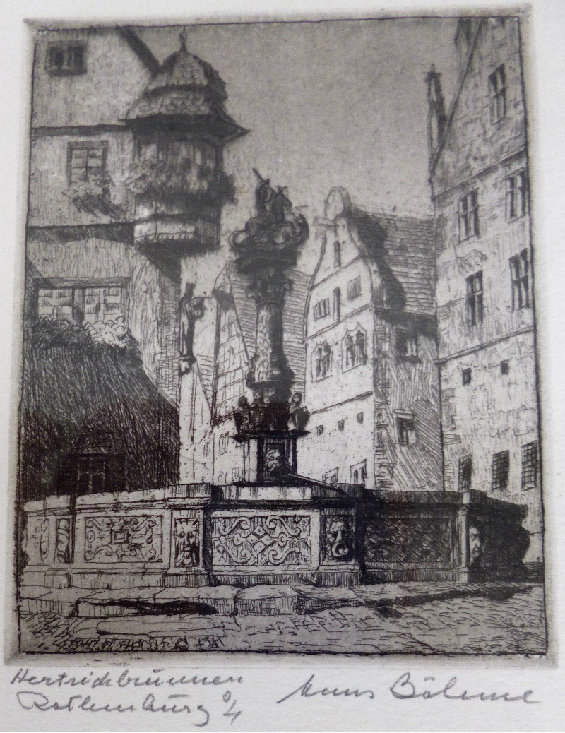 Hans Böhme Hertrichbrunnen 10524x Hans Böhme Hertrichbrunnen 10524x