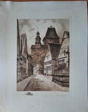 Bruck Albrecht Rothenburg ob der Tauber Rdergasse 191355d