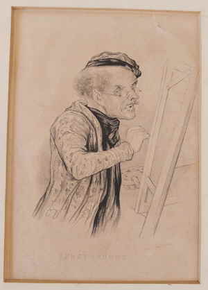 Honore Daumier Zersteuung Le Distrait 2d