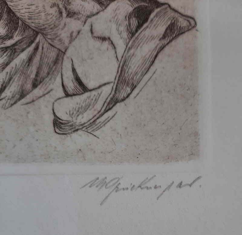 Betende Hände Radierung Dürer Albrecht 247x