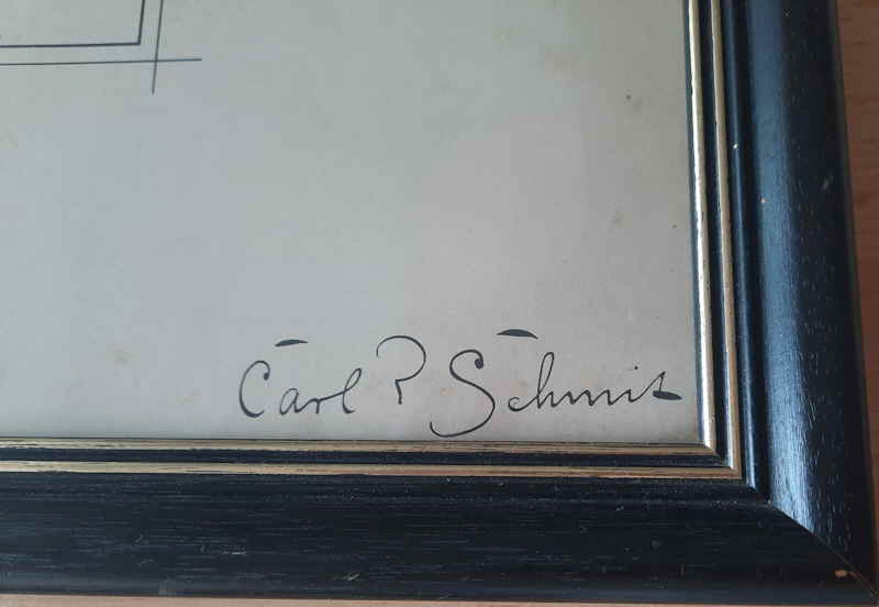 Schmit Carl P Federzeichnung 162456x