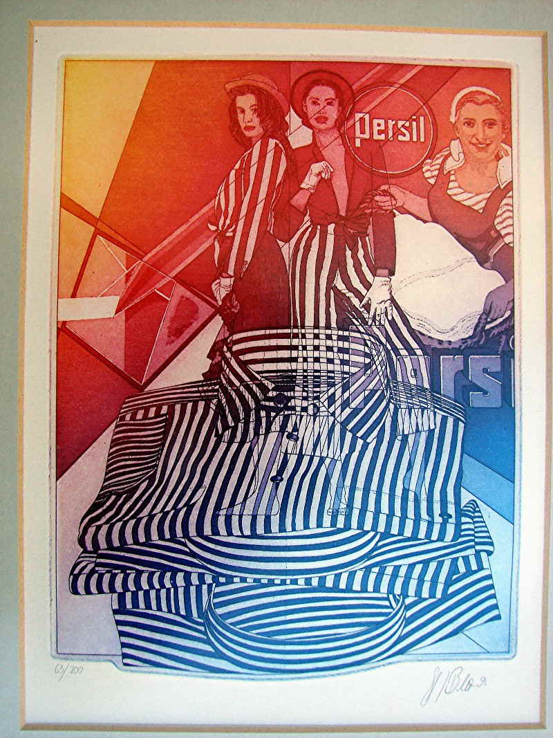 Bldorn Hans Gerhard  Persil Farbradierung 5432x