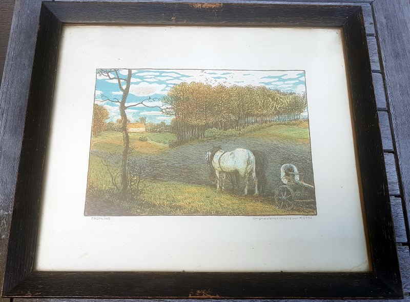Otto Heinrich Steindruck 8x
