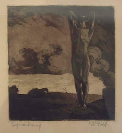 Thorwald Probst Radierung etching