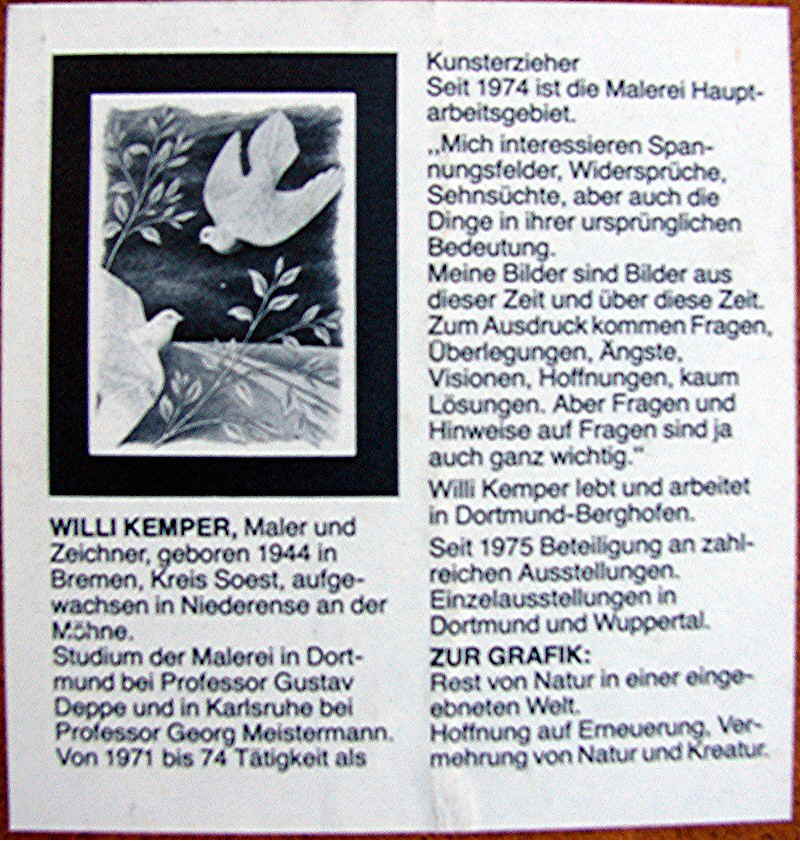 Willi Kemper 2910X