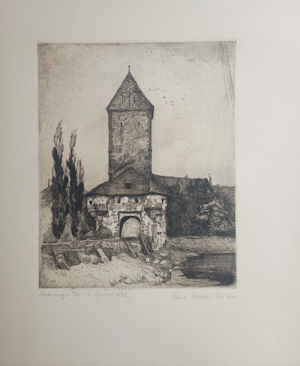 Erich Martin Müller Dinkelsbühl Rothenburger Tor 757d Erich Martin Müller Dinkelsbühl Rothenburger Tor 757d