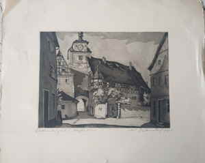 Romberg Walter Rothenburg Weißer Turm 253610d Romberg Walter Rothenburg Weißer Turm 253610d