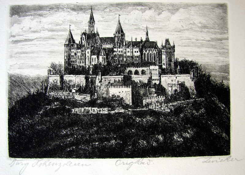 Burg Hohenzollern Karl Zwicker 67861x