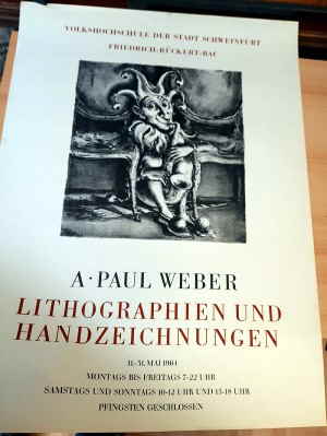 A Paul Weber Plakat 51d