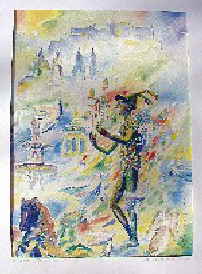 Aquarell Zauberflte Mozart Igor 3977e