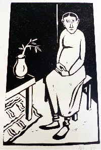 Frau am Stuhl 50276d