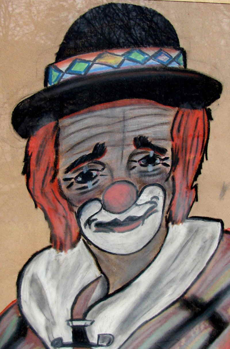 Pigge Clown Pastell 59091x