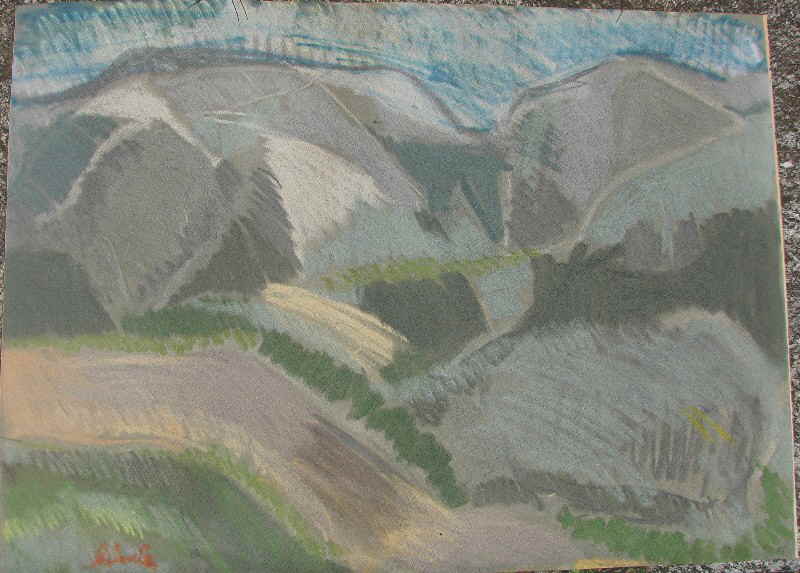 Landschaft Pastell 6240x