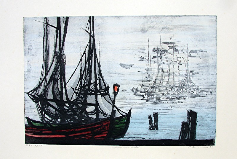 Hafen im Nebel 2288X
