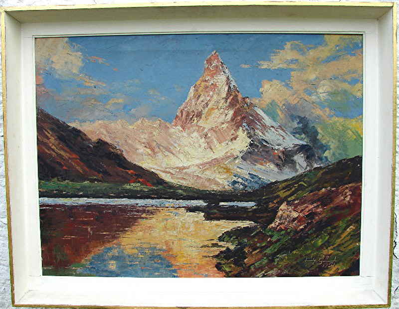 Mattterhorn Gemälde  3366X