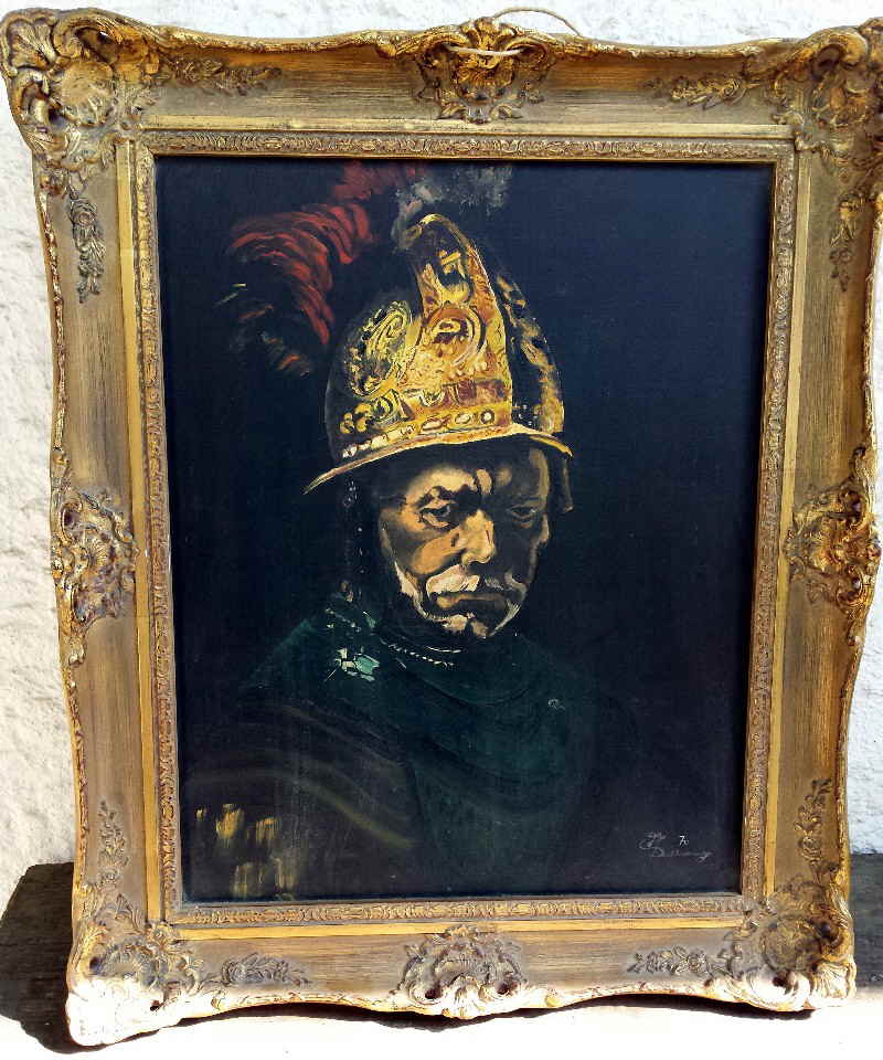 Rembrandt Mann mit Goldhelm 110903x
