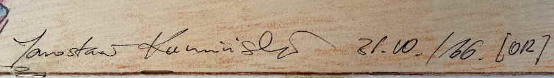 Jaroslav Buntstiftzeichnung  165013x