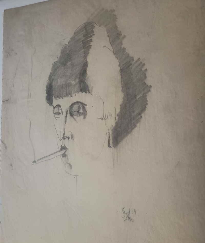 Unleserlich Zeichnung Bleistift Kohle 427460x