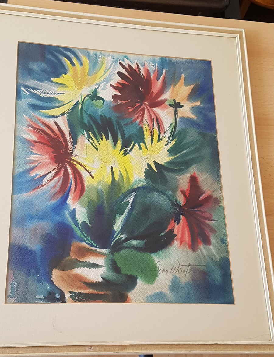 Aquarell Blumen Leon W les 828x