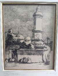 Lithographie Algerien jean _094223d