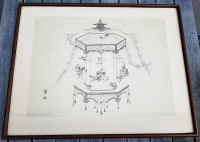 Lithographie Karusell China 08d