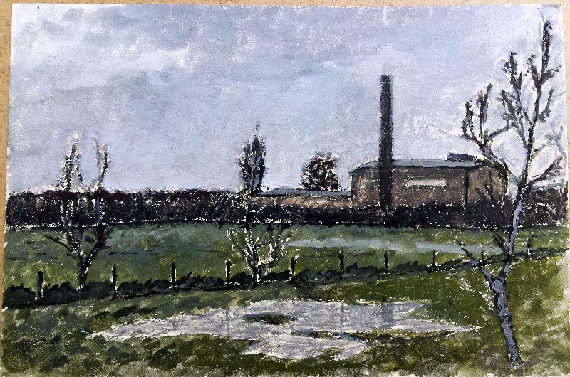 gouache Landschaft _111304x