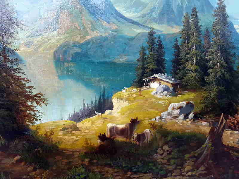Ölgemälde Königssee  2x