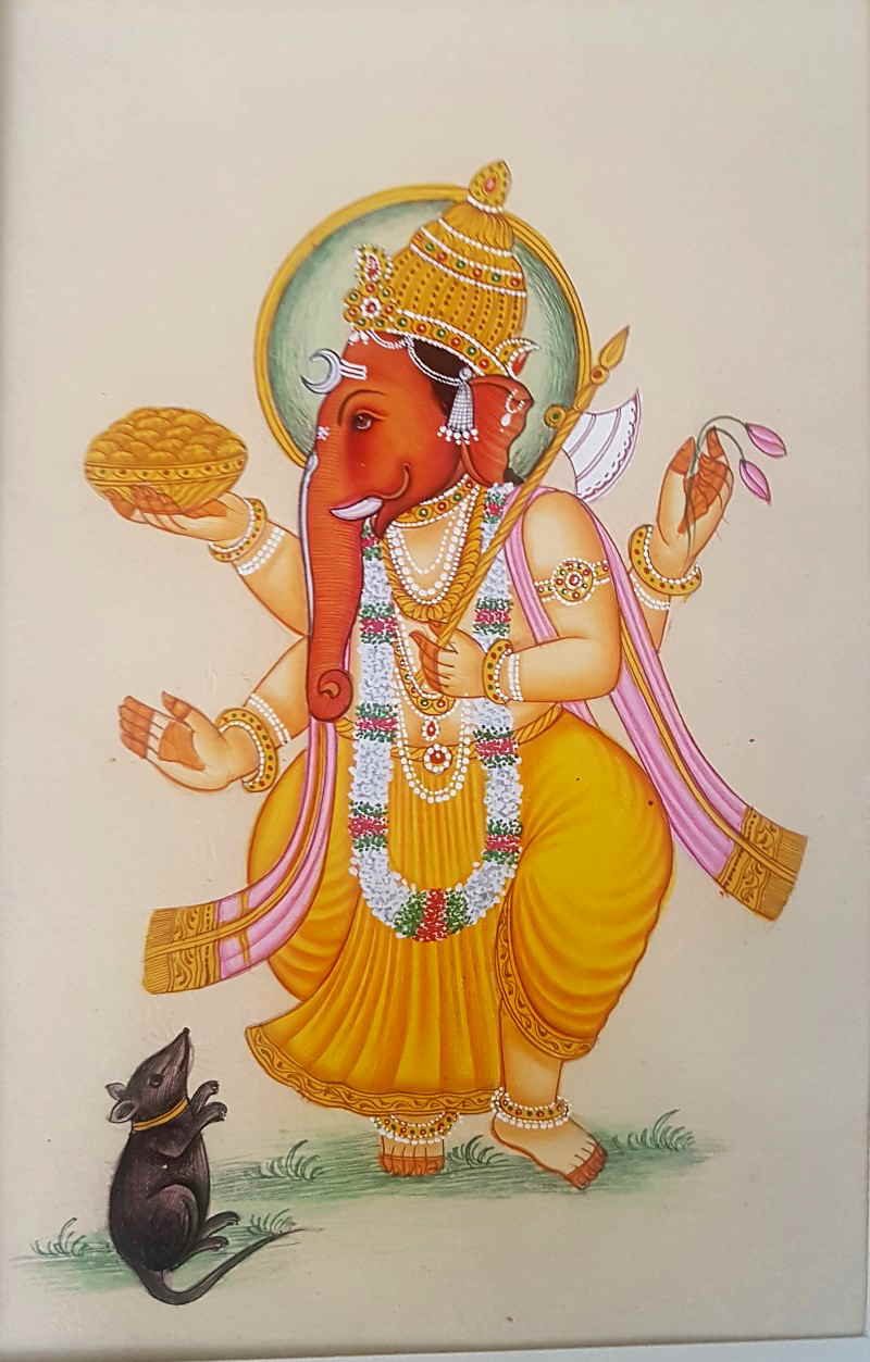 Ganesha Indien Hinduismus Elefant 2x