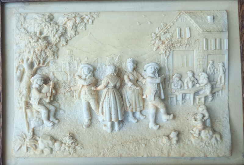 Alabaster Steinbild 286x