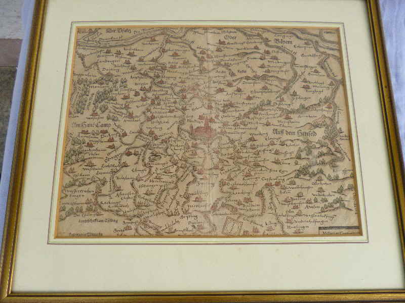 Nördlingen Holzschnitt Cosmographei Sebastian Münster 20479x